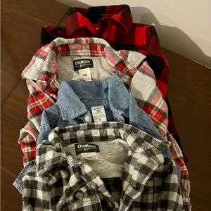 Bundle Oshkosh carters jumping beans 18 month button up